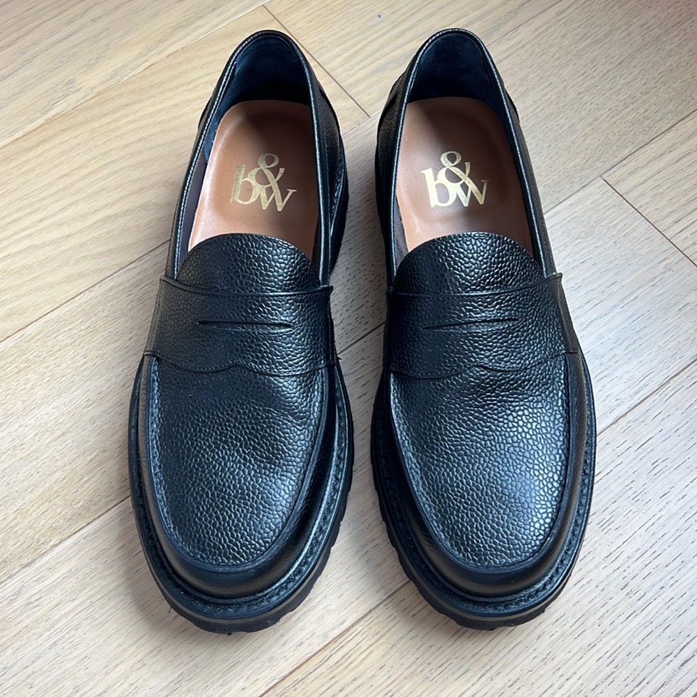 Blackstock & Weber Lug sole penny loafer